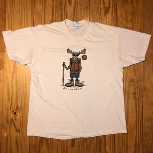 Vintage 1999 Adirondack Mountains Moose Shirt